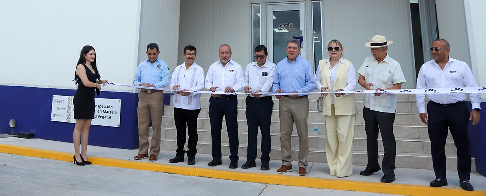 INAUGURACIÓN DEL NUEVO PUNTO DE INSPECCIÓN REFRIGERADO, ALTAMIRA, TAMAULIPAS.