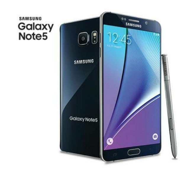 Smartphone Samsung Galaxy Note 5 - 4/32 (BEKAS)