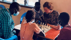 FIDE delegation visits Kakuma Refugee Camp