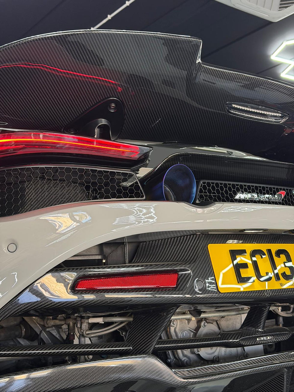 Mclaren 720S exhaust