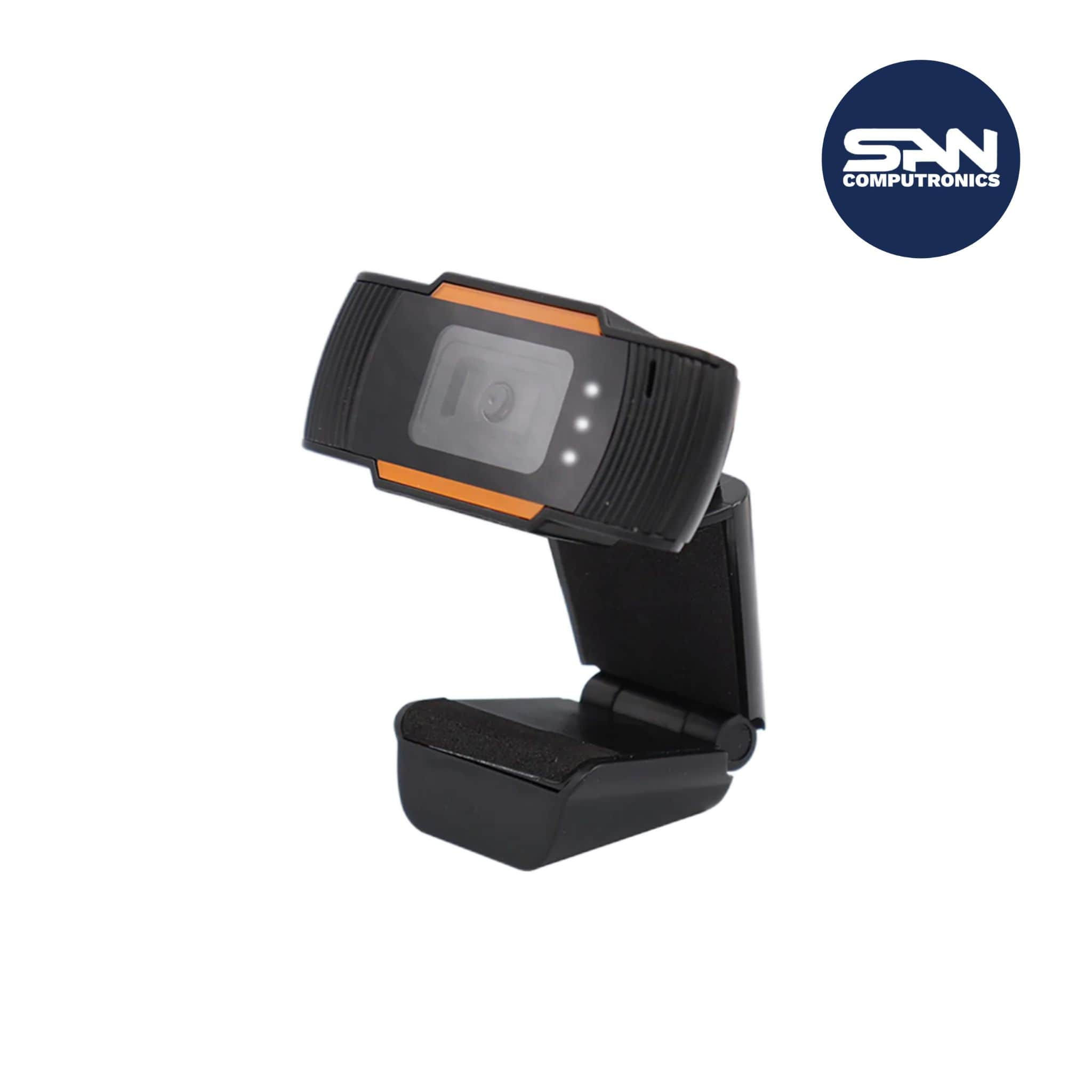 Zebronics Zeb-Crisp Pro Digital Zoom Web Camera (HD) with 5P Lens, Built-in Microphone, Auto White Vision, Night Vision