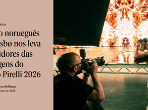 O que estou lendo: Sølve Sundsbø e o Pirelli Calendar 2026