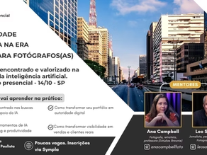 Última Chamada: Autoridade e Marca na Era da IA - Workshop Presencial em São Paulo