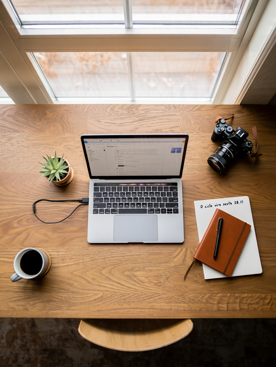 A mentoria de hoje mapeia 2026. Sexta encerra a Vision Friday.