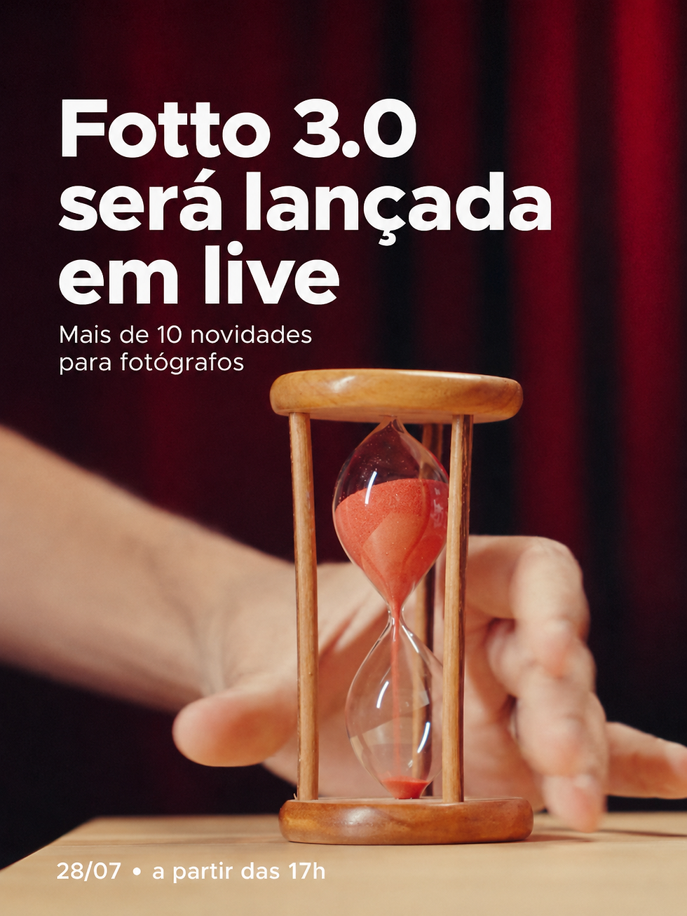 Fotto 3.0 será lançada em live com mais de 10 novidades para fotógrafos