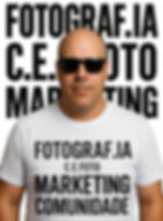 Imagem recriado com o novo Nano Banana. Minha versão de IA seguiu inalterada, mas fundo, camisete e óculos completamente modificados com a nova ferramenta