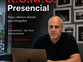 Primeiro Mapa R.U.M.O. Presencial: preço, oferta e direção para fotógrafos