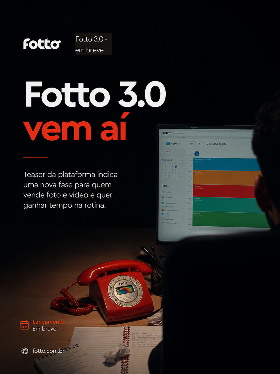 Fotto 3.0: teaser antecipa nova fase da plataforma para fotógrafos