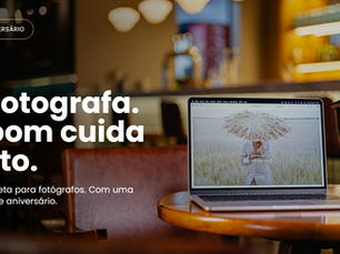 tela da home da campanha Alboom de 11 anos