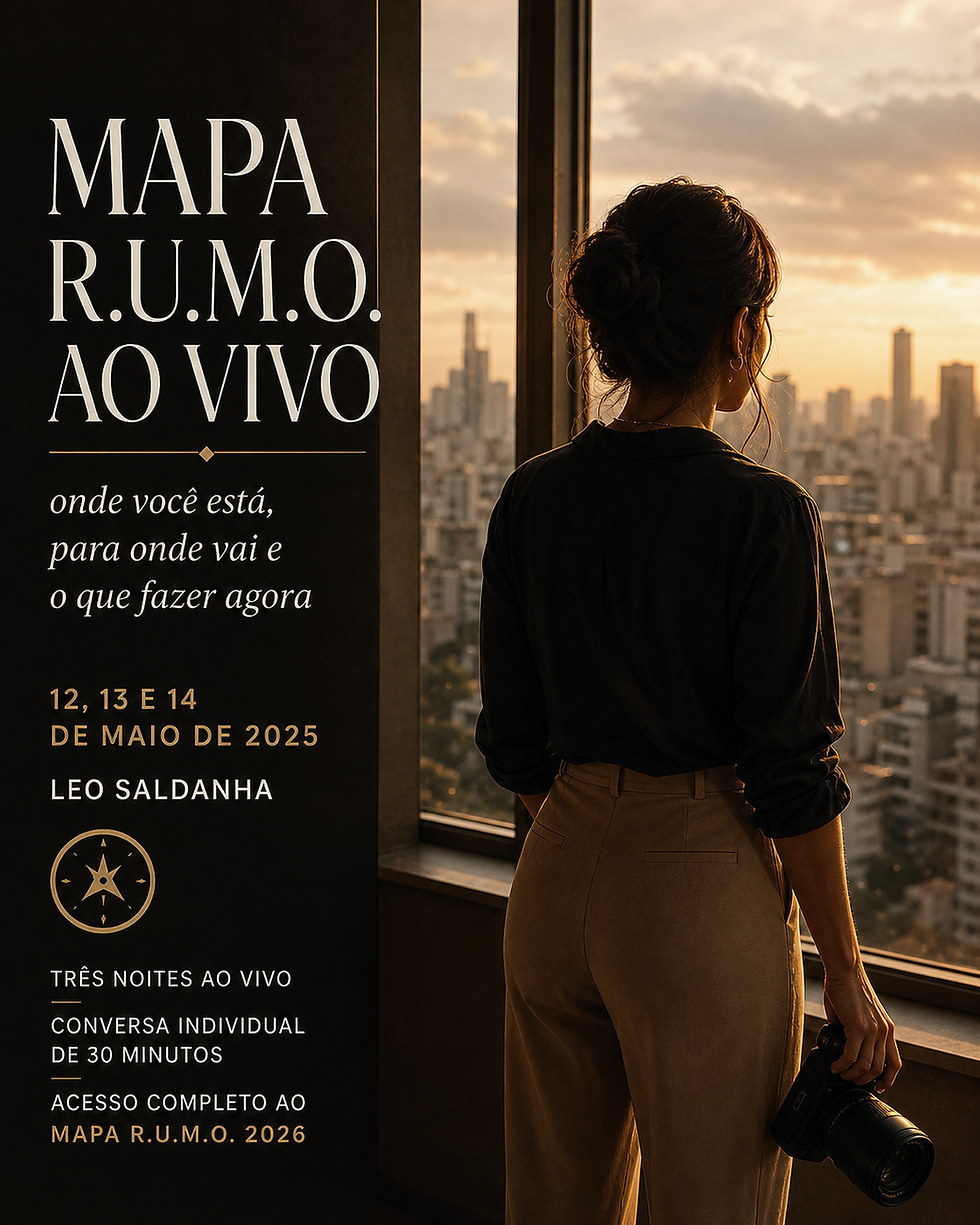 Mapa R.U.M.O. Ao Vivo: três noites para entender o que fazer agora
