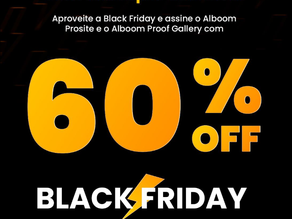 Black Friday Alboom traz descontos de até 60 por cento para fotógrafos