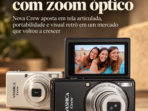 Yashica lança câmera compacta com zoom óptico em mercado que voltou a crescer
