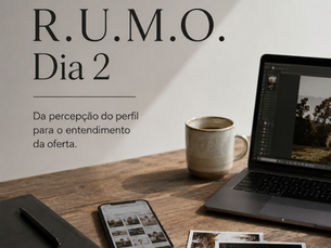 O Desafio R.U.M.O. - dia 2: da percepção do perfil para o valor claro da oferta