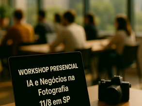 Um encontro real, com propósito: IA e negócios na fotografia