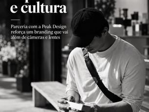 Sigma e Peak Design: estratégia de branding com experiências presenciais, fotografia e cultura visual.