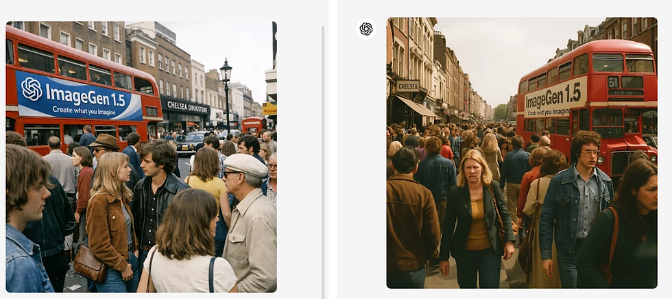 Versão nova x antiga. Visível evolução