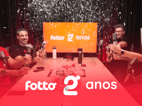 cena da live de comemoração de 2 anos da Fotto. momento especial