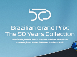 Fórmula 1 comemora 50 anos de Brasil com coleção NFT