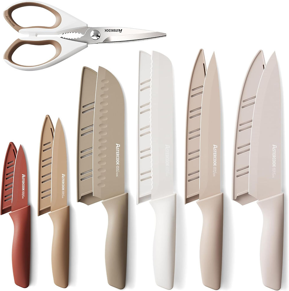Astercook Knife Set on Amazon