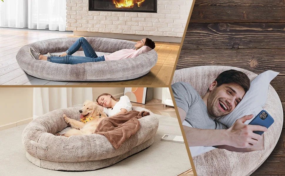 Thumbnail: Human Dog Bed