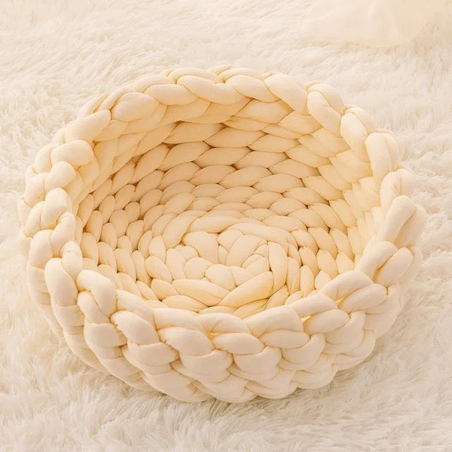 Thumbnail: Handmade Woven Pet Bed