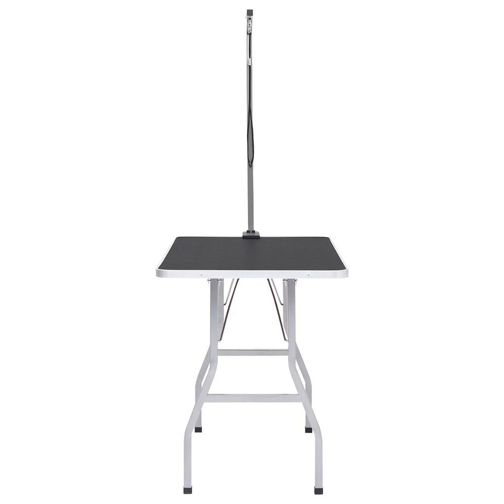 Thumbnail: vidaXL Adjustable Dog Grooming Table with 1 Loop