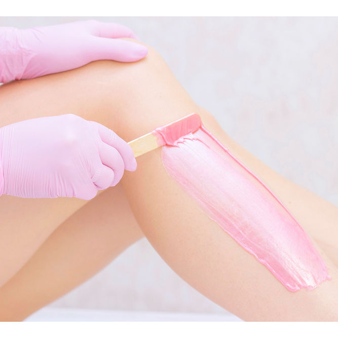 Warm Pink Cream Strip Wax