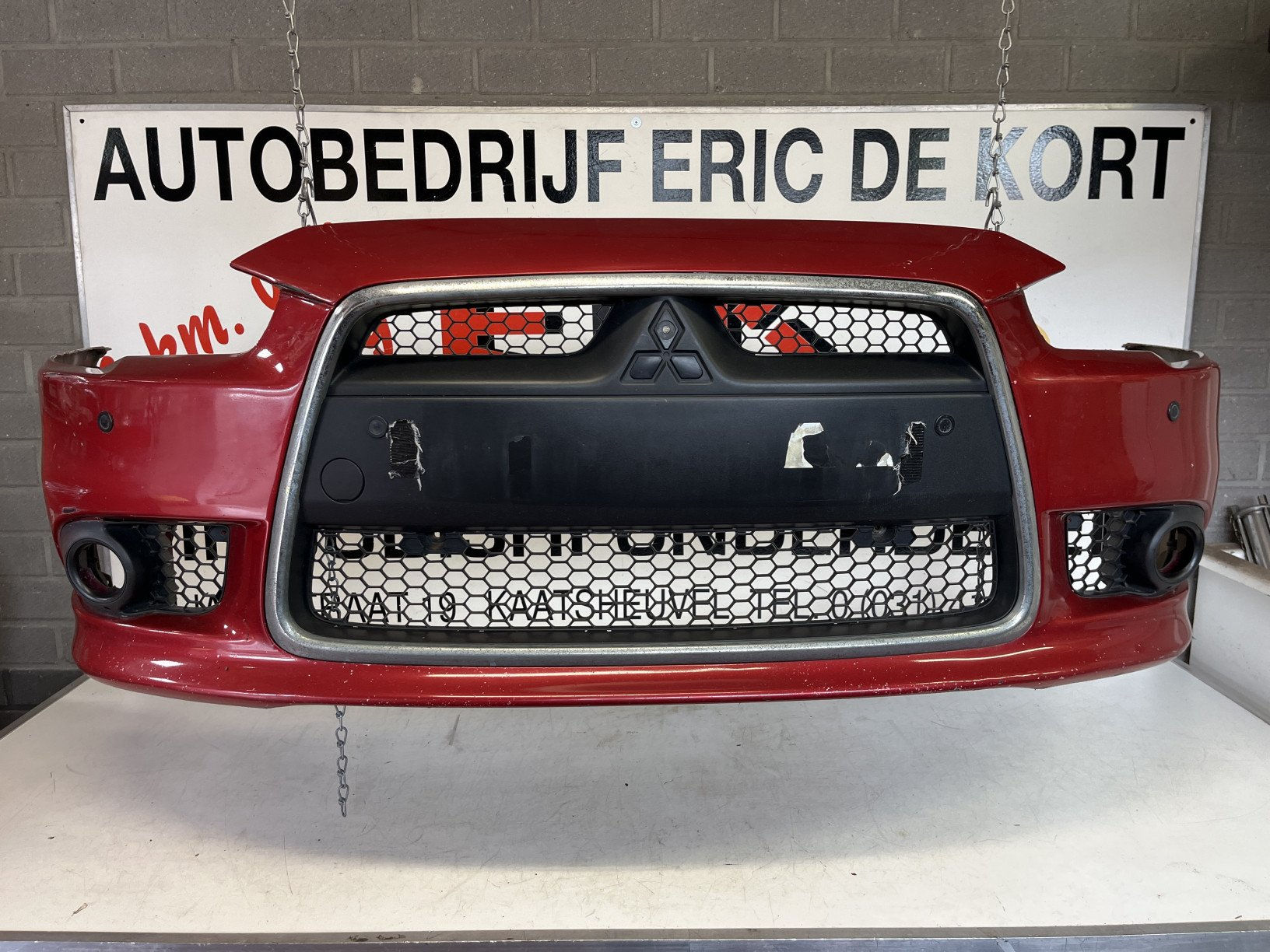 Voorbumper Mitsubishi Lancer Sportback 2008 - 6400D868 | P26 | Eric de Kort NL