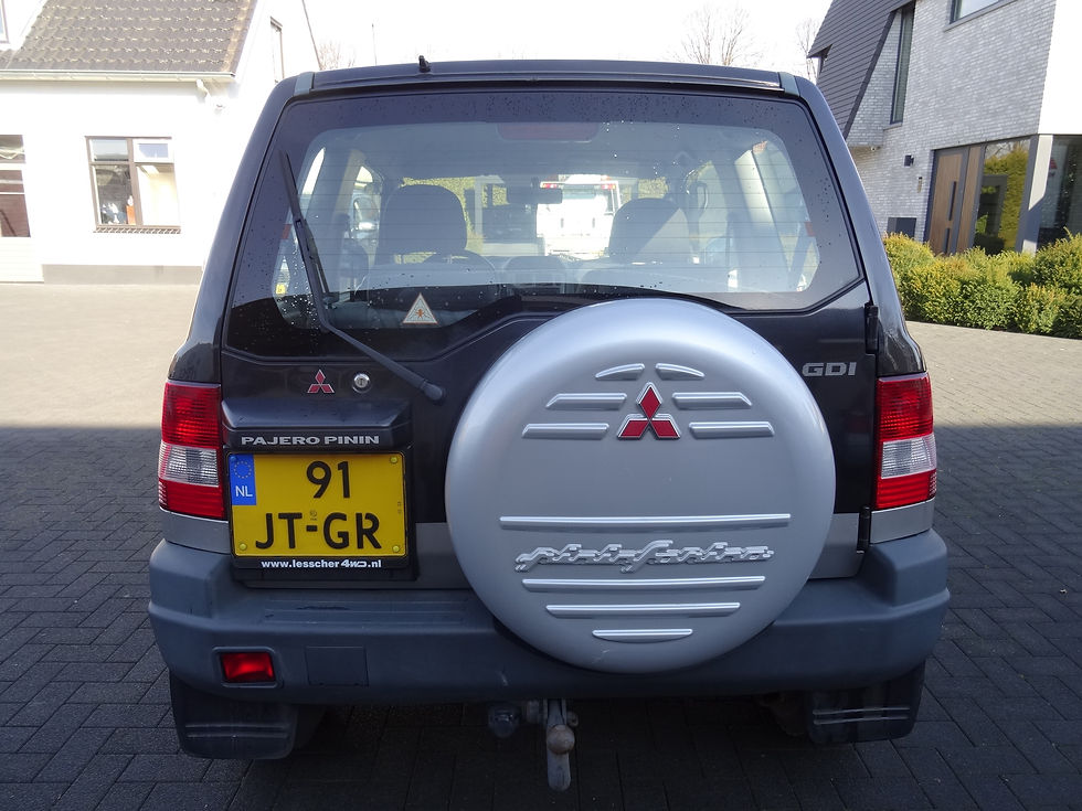 Achterklep Mitsubishi Pinin 2000 - MR465599 | A01/H00 | Eric de Kort NL