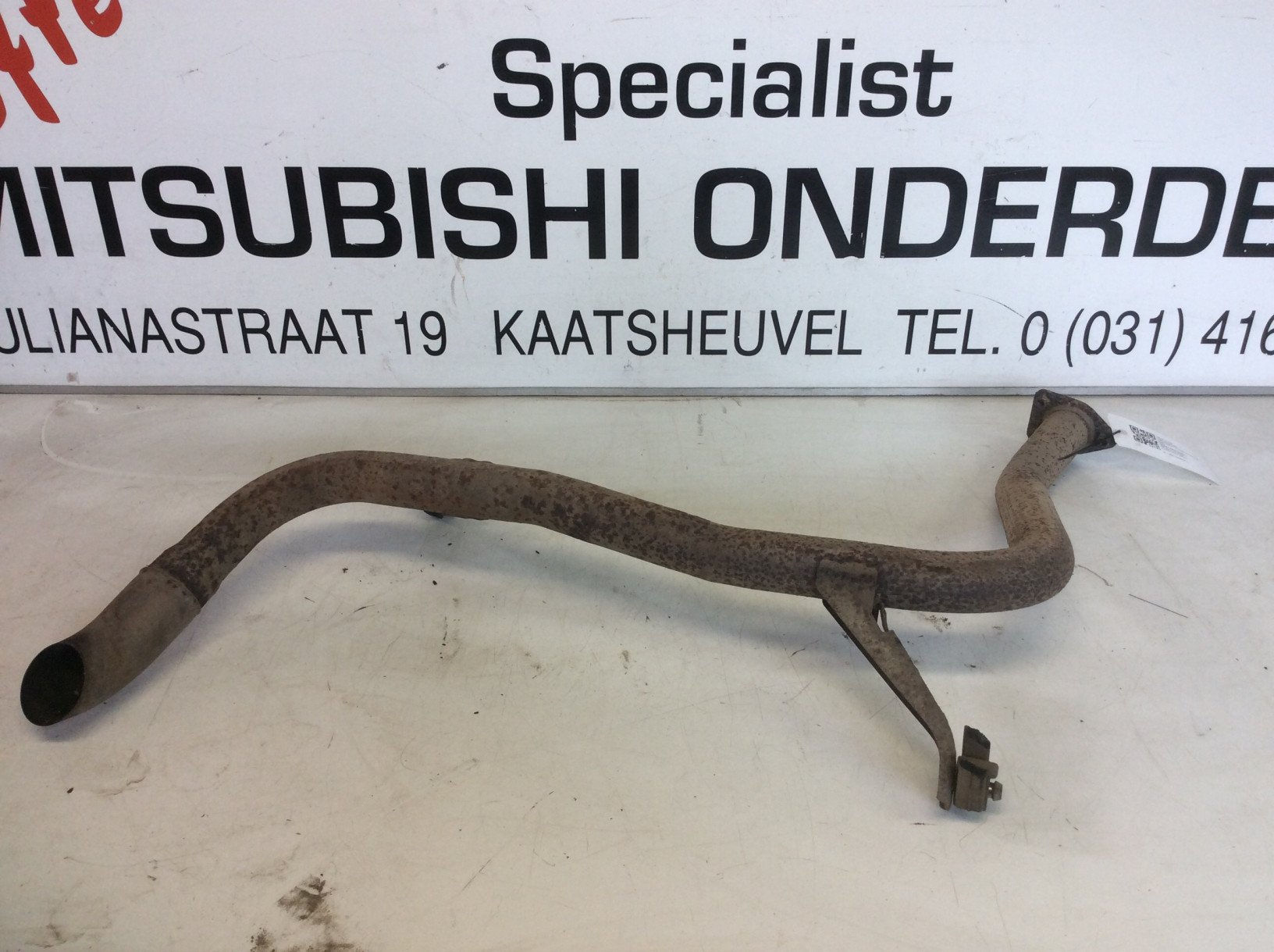 Uitlaat einddemper Mitsubishi Pajero 3.2DID Kort 200PK - 1570B537 | Eric de Kort NL