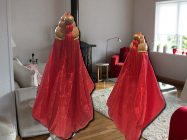Brocade Silk Lighting Lamps: Fire Retardant Treatment