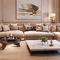 Luxury aesthetic living room