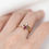 Thumbnail: Vintage Ruby and Diamond Ring in 18K Yellow Gold