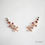 Thumbnail: Pa Sinh | climbing earring with multicolor gemstones and diamonds [Navaratna]