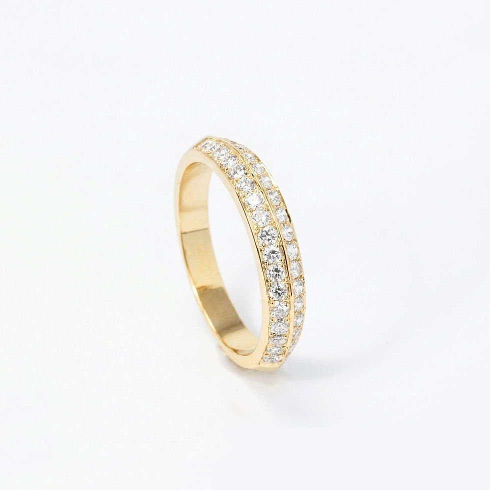 縮圖：Knife-Edge Round Diamond Ring