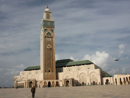 Dans la série des "cités impériales" du Maroc, voici, voici à Casablanca...
