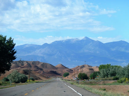 vers Hanksville, panoramas, Utah