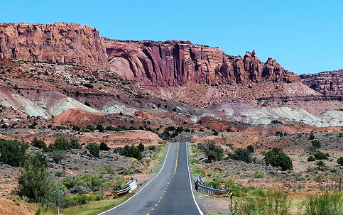 panoaramas vers Capitol Reef, Utah