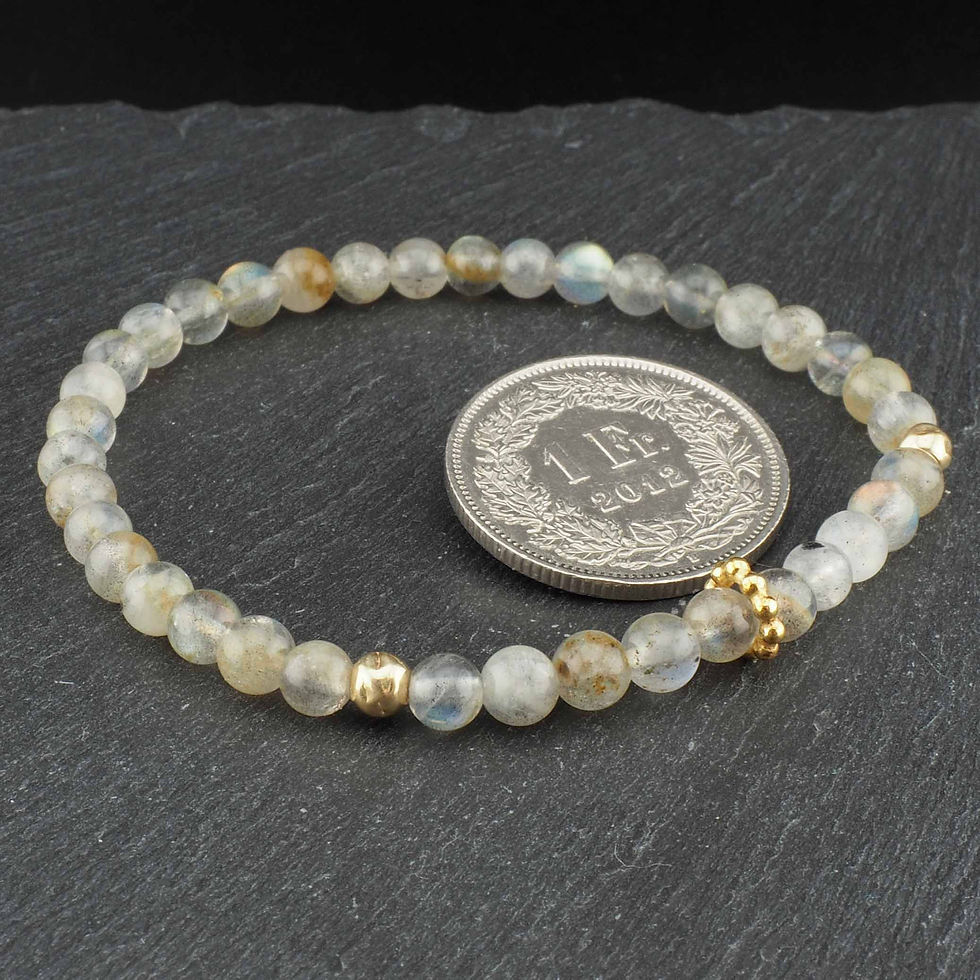 Miniaturbild: Armband aus Labrador und 925 Silber