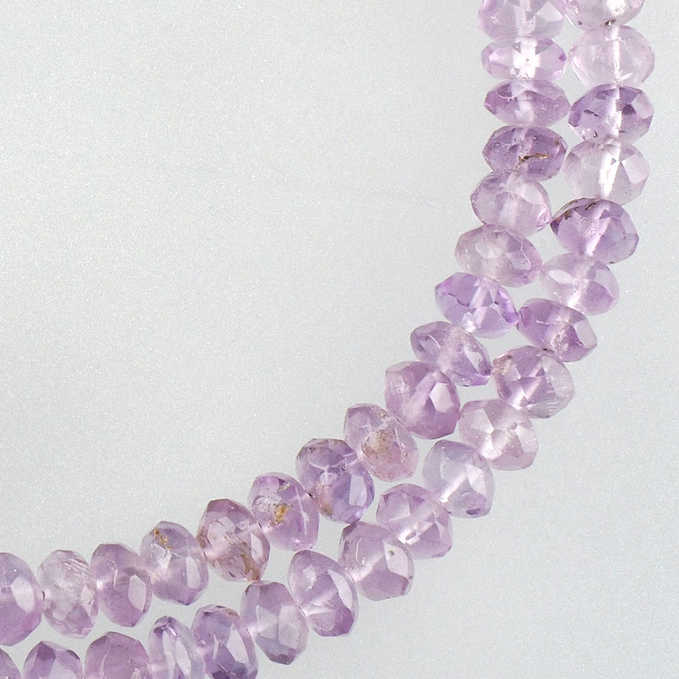 Miniaturbild: Amethyst Halskette 925 Silber vergoldet