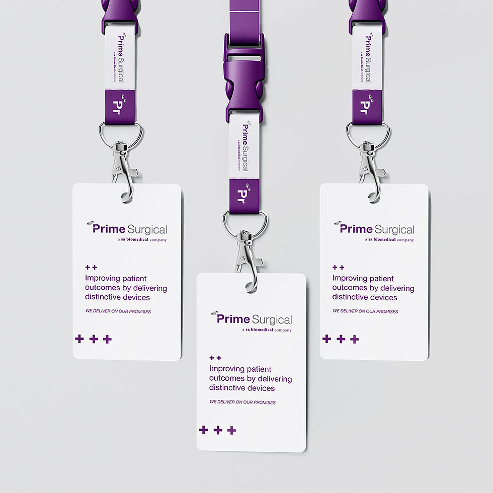 Prime Surgical lanyards.