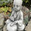 Thumbnail: Stone Garden Ornament - Monk Buddha