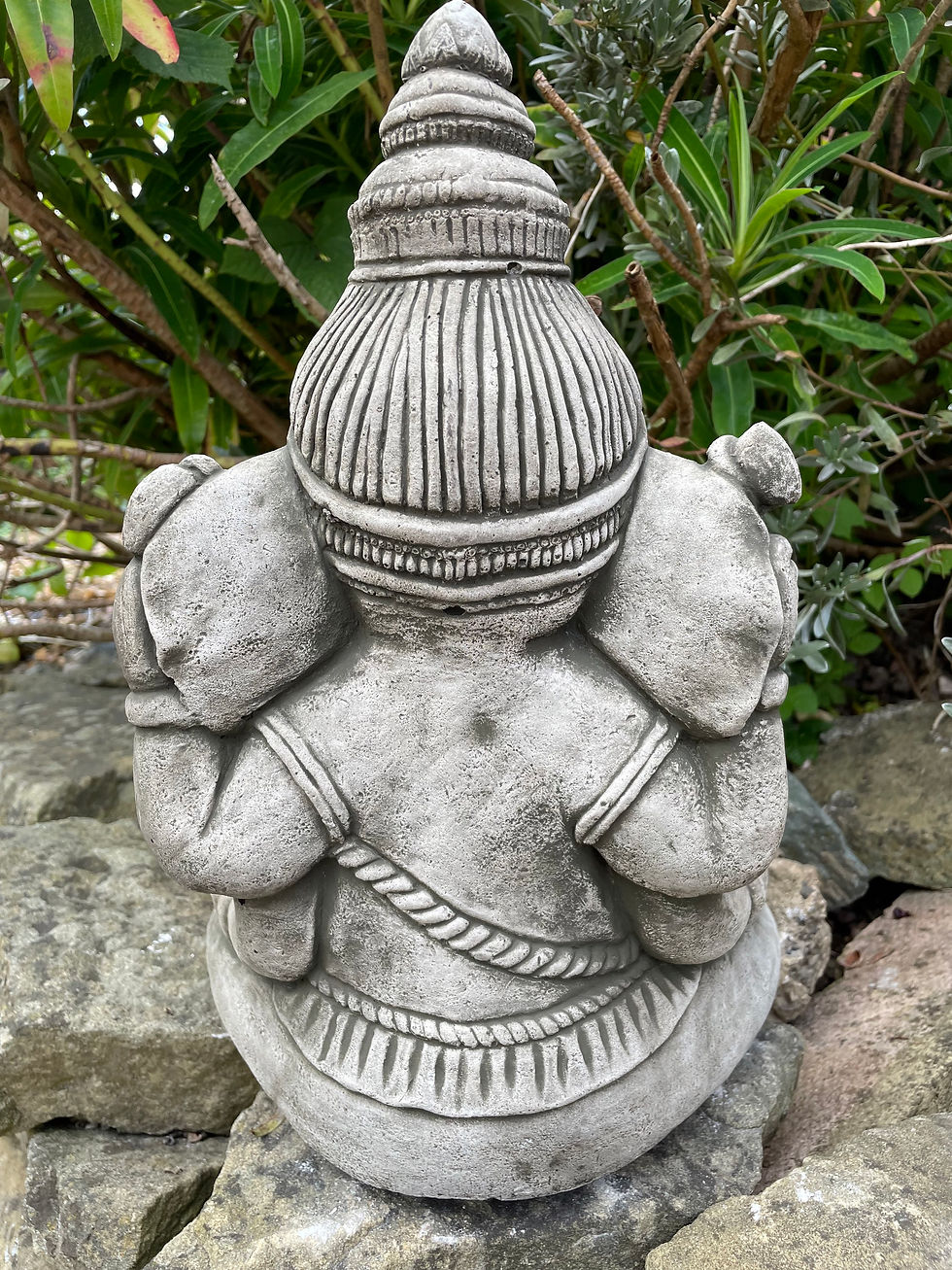 Thumbnail: Stone Garden Ornament - Ganesh 