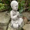 Thumbnail: Stone Garden Ornament - Praying Monk Buddha