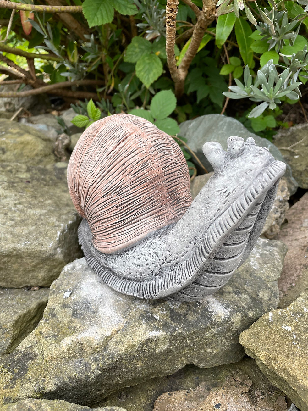Thumbnail: Stone Garden Ornament - Snail