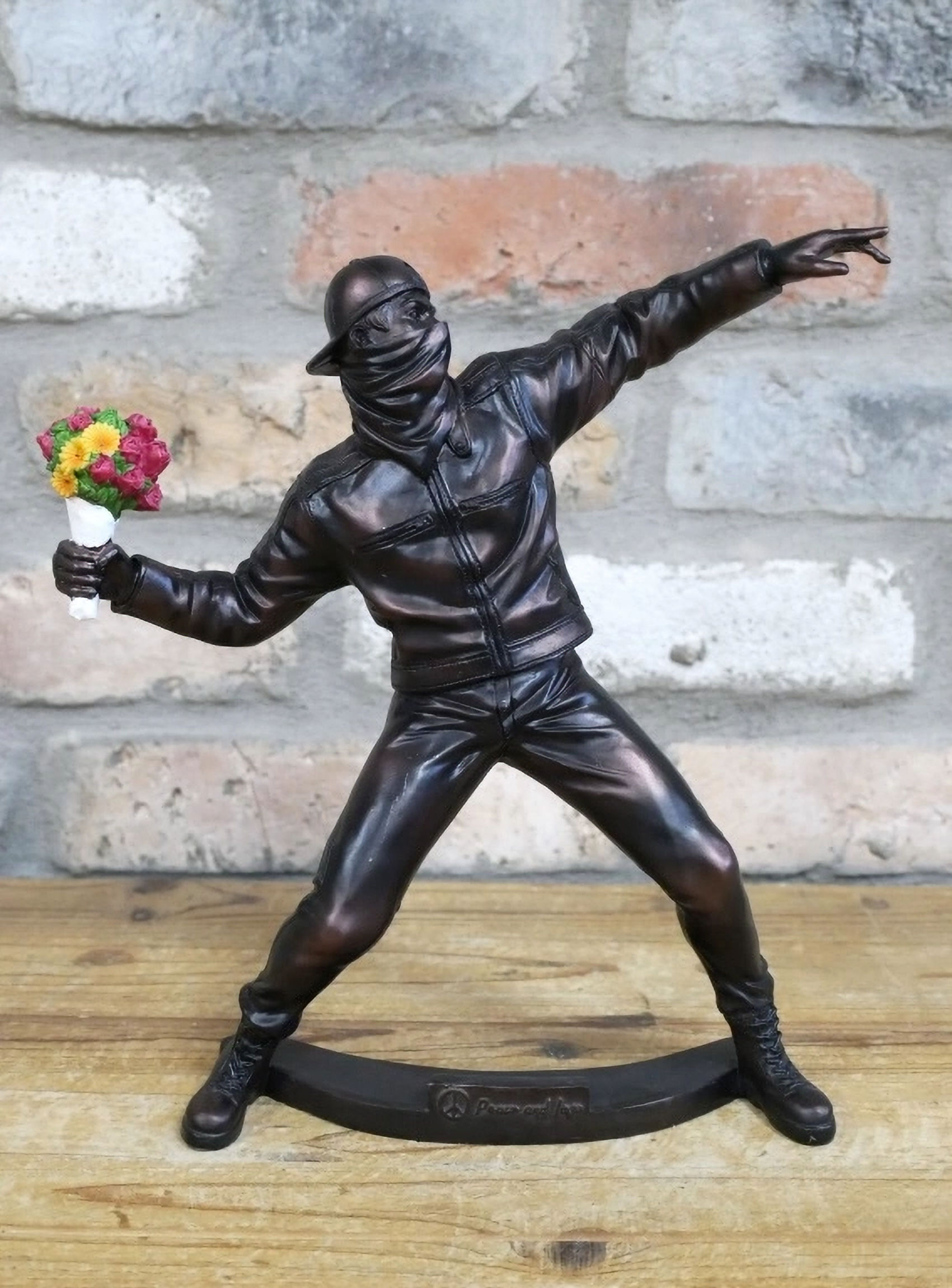 Banksy Flower Thrower