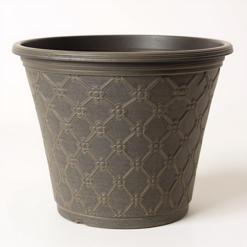 2 X Patina Bronze Knox Planter 30cm Diameter