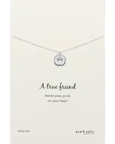 Petals Australia Inspirational Necklaces - Paws