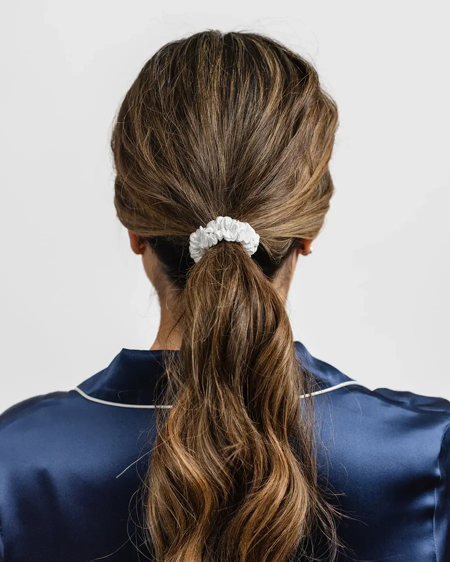 Thumbnail: Silk Magnolia Hair Ties