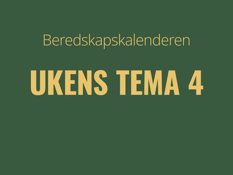 Ukens tema: Lokal mat & lokal verdiskaping!